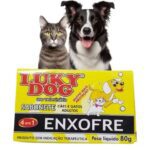 Sabonete Luky Dog Enxofre Sarna e Micose 80g Kit c/ 2 Un